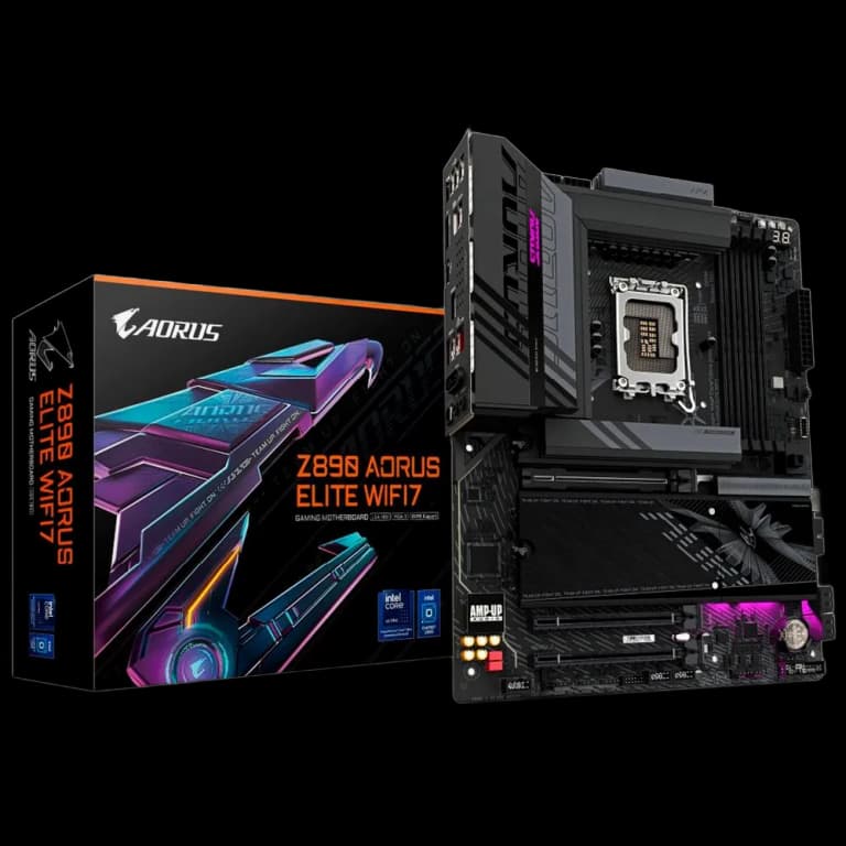 Gigabyte Z890 AORUS ELITE - DDR5, WIFI, черный цвет