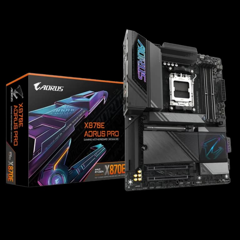 Gigabyte X870E AORUS PRO - DDR5, WIFI, черный цвет