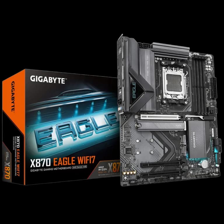  Gigabyte X870 EAGLE - DDR5, WIFI, черный цвет