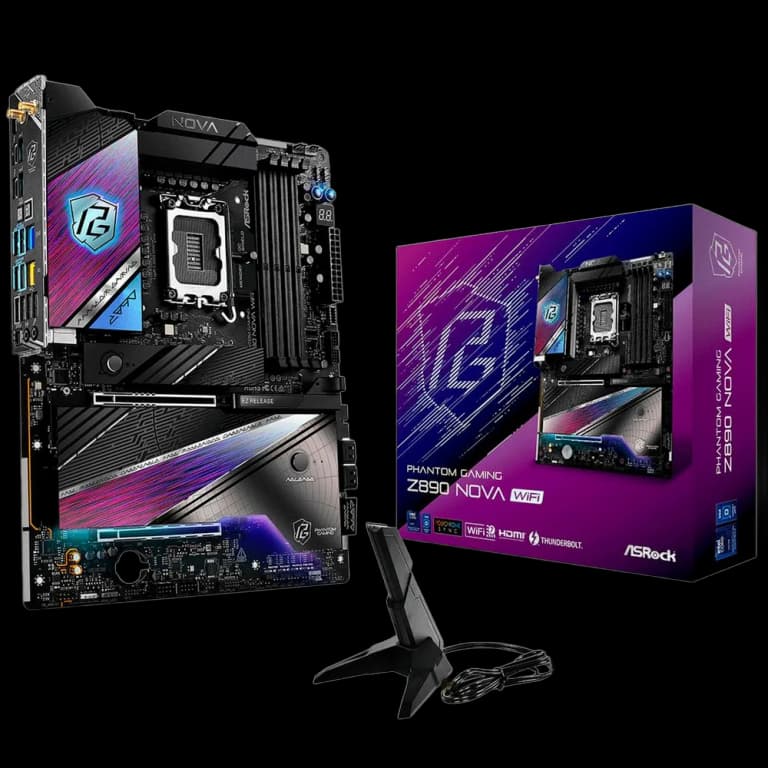 ASRock Z890 NOVA - DDR5, WIFI, черный цвет