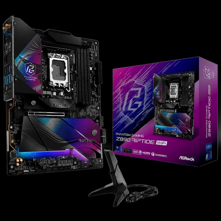 ASRock Z890 RIPTIDE - DDR5, WIFI, черный цвет