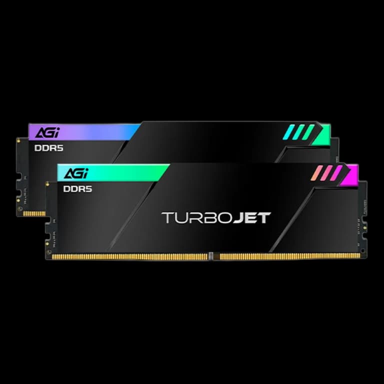32GB AGI OC UDIMM CL36 - DDR5, 7600MHz, 2x16GB, черный цвет