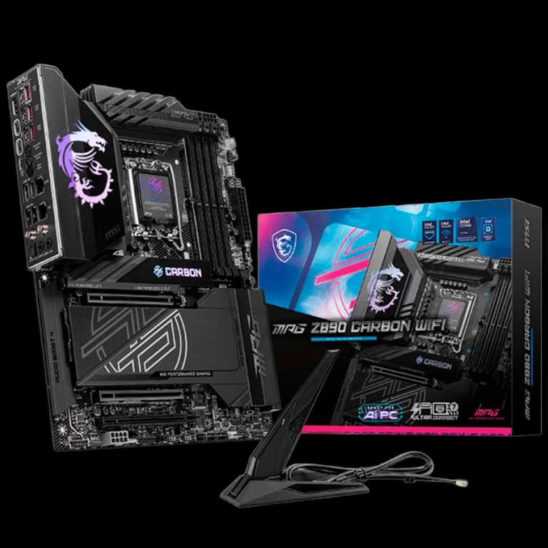 MSI MPG Z890 CARBON - DDR5, WIFI, черный цвет