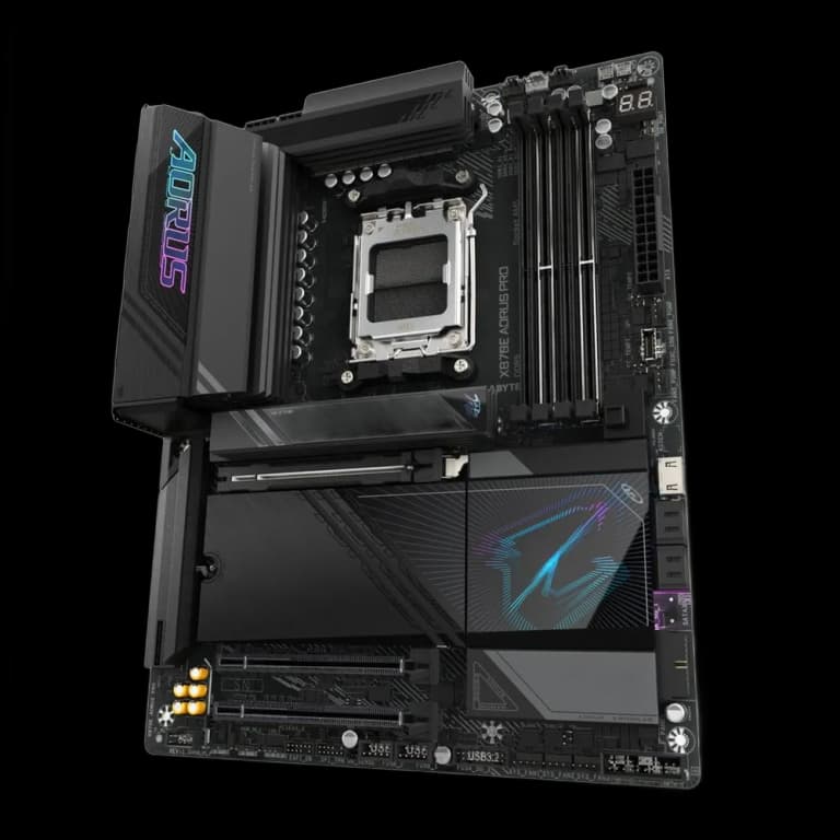 Gigabyte OEM X870E AORUS PRO - DDR5, WIFI, черный цвет