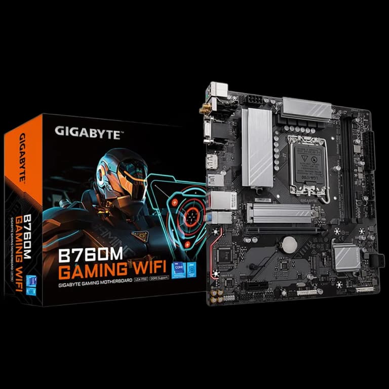 Gigabyte B760M GAMING - DDR5, WIFI, черный цвет