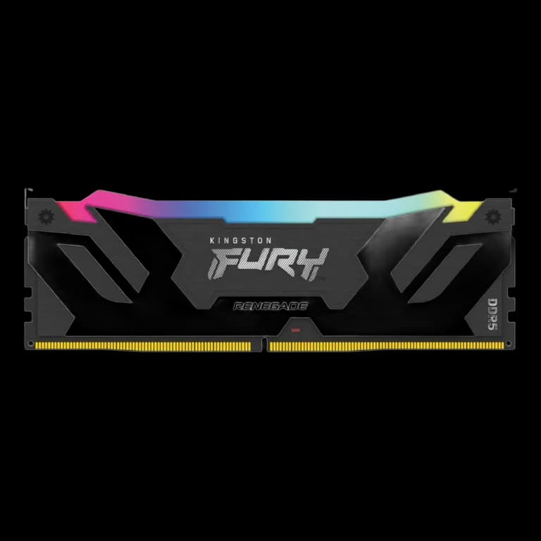 32GB Kingston FURY Renegade RGB - DDR5, 6000MHz, 2x16GB, черный цвет