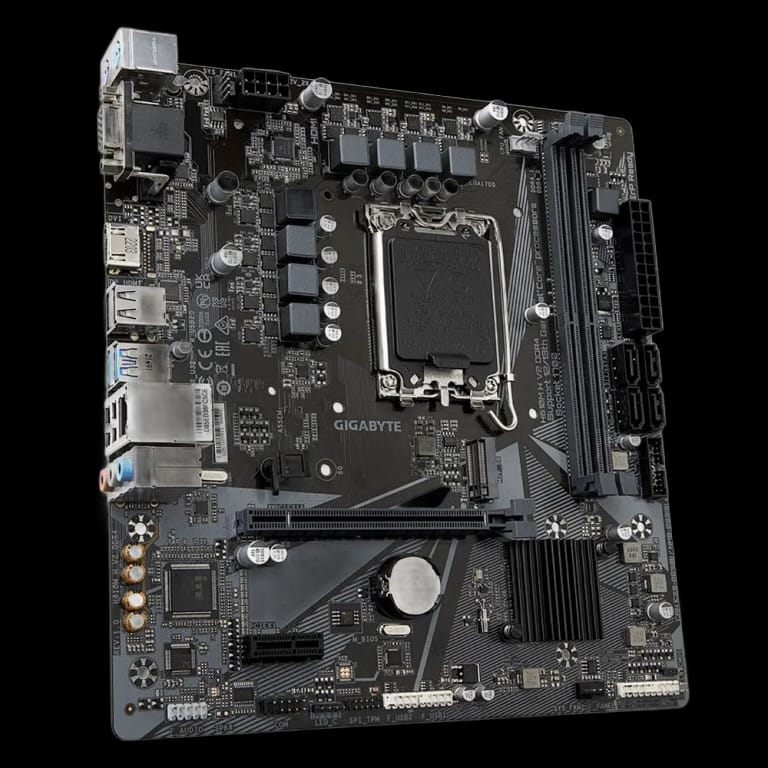Gigabyte H610M H V2 OEM - DDR4, черный цвет