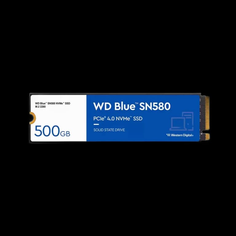 500GB Western Digital M.2 2280 Blue SN580 - 4000MB/s