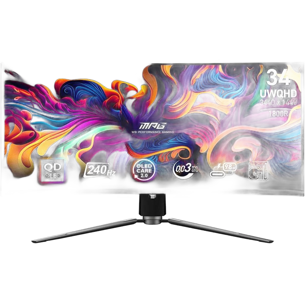 3.5K монитор MSI QD-OLED MPG 341CQPX