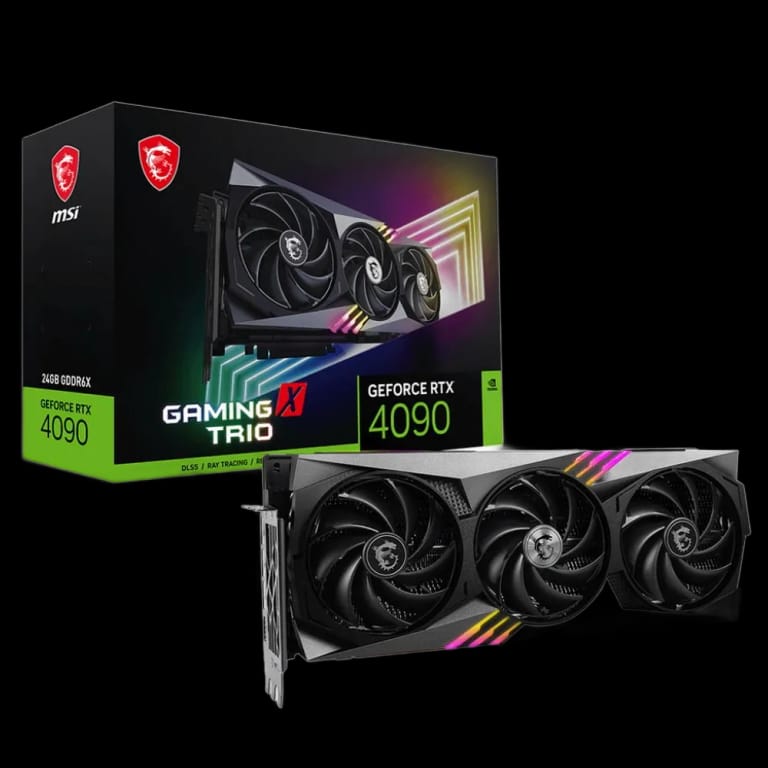 MSI GeForce RTX 4090 GAMING X TRIO - 24GB, черный