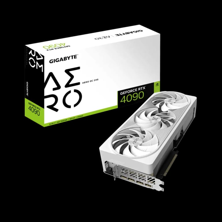 Gigabyte GeForce RTX 4090 AERO OC - 24GB, белый