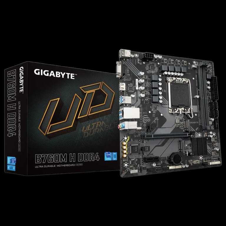 Gigabyte B760M H DDR4,2xDDR4-3200