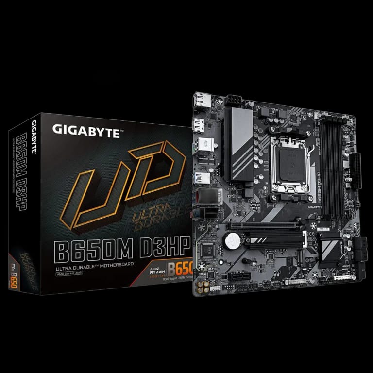 Gigabyte B650M D3HP - DDR5, черный цвет