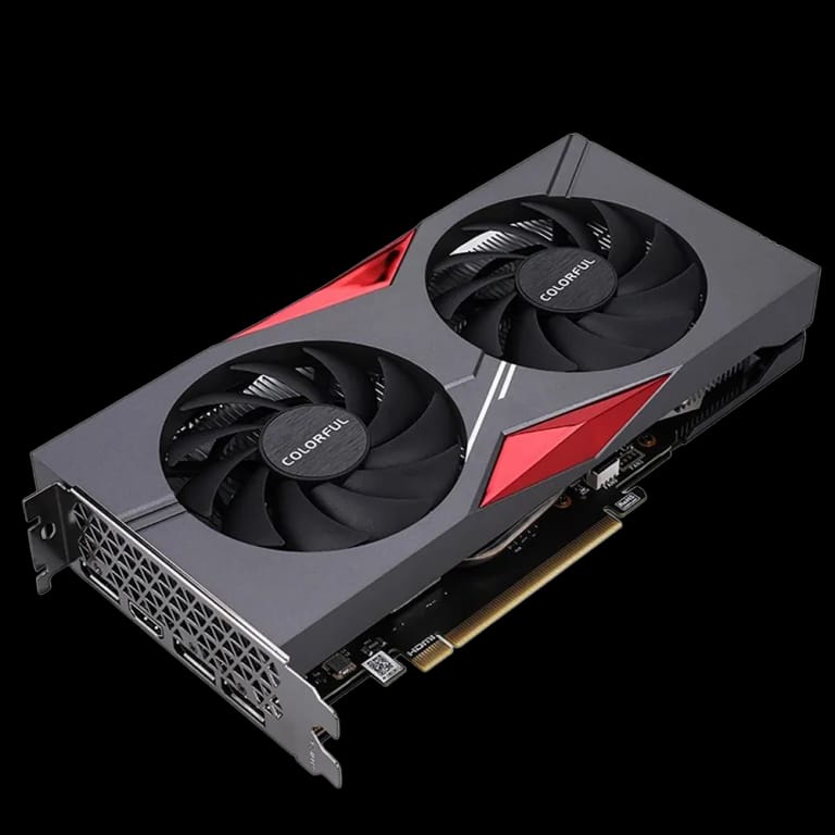 Colorful GeForce RTX 4060 NB DUO - 8GB, черный цвет
