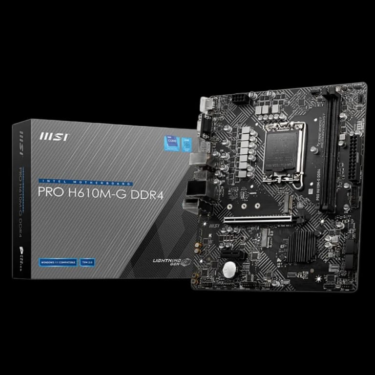 MSI PRO H610M-G - DDR4