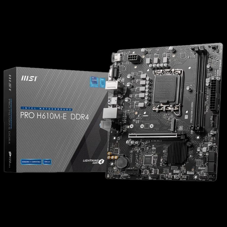MSI PRO H610M-E - DDR4