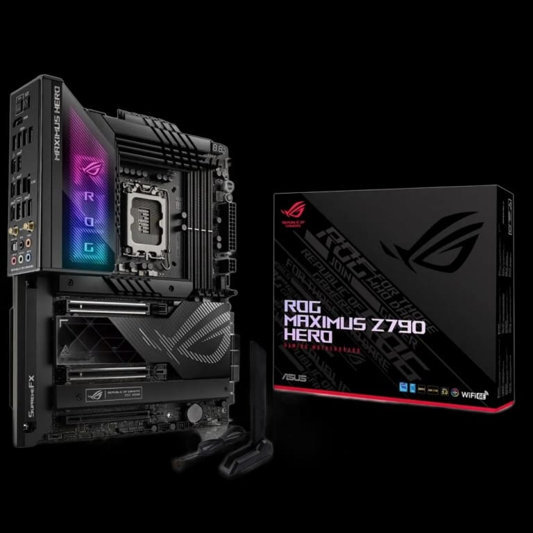 ASUS ROG MAXIMUS Z790 HERO - DDR5, черный цвет