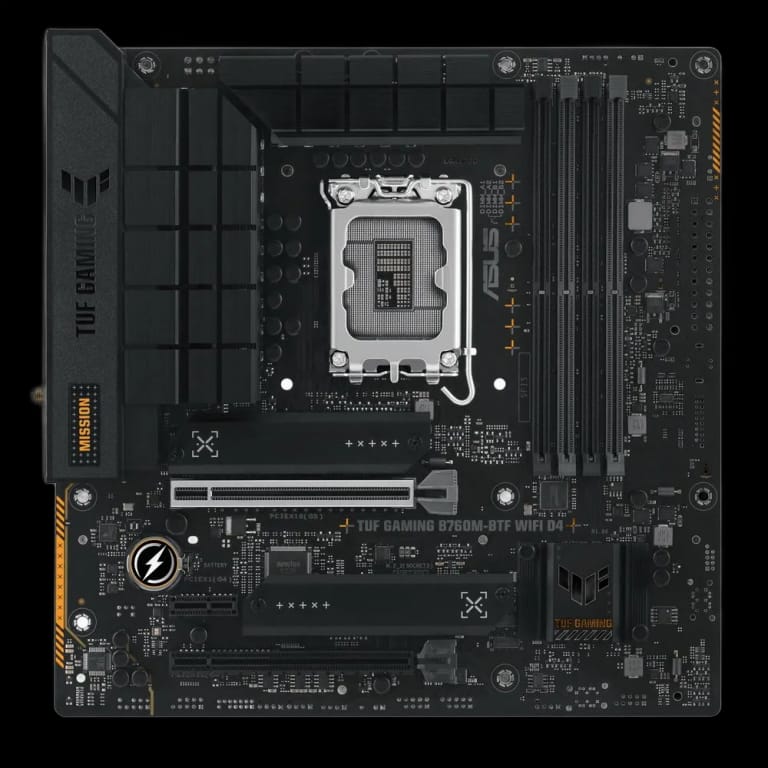 ASUS TUF GAMING B760M-BTF - DDR4, WIFI