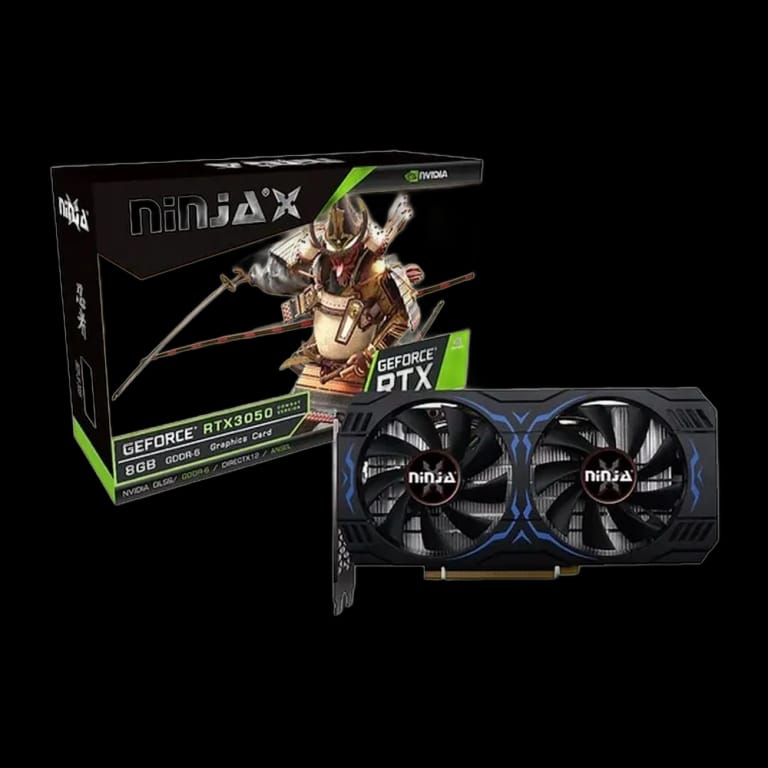 Ninja Sinotex GeForce RTX 3050 - 8GB, черный цвет