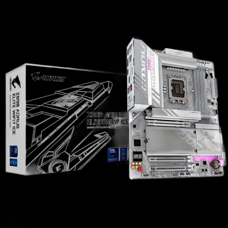 Gigabyte Z890 AORUS ELITE - DDR5, WIFI, белый цвет