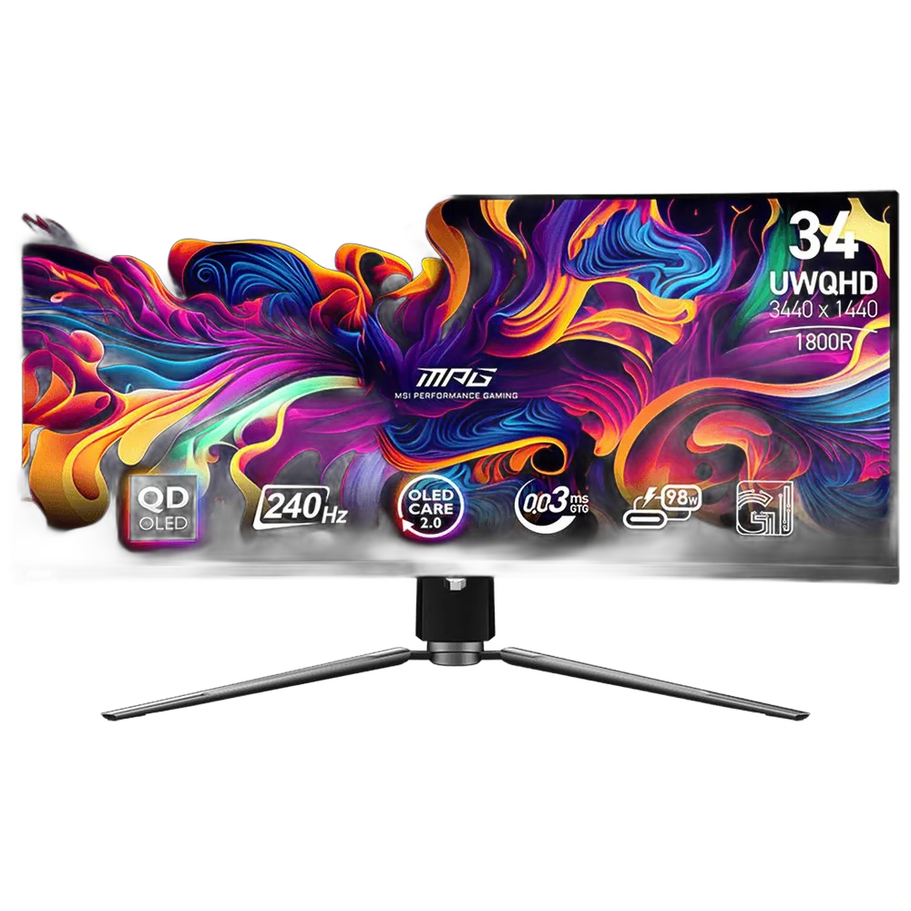 3.5K монитор MSI QD-OLED MPG 341CQPX (старая партия)