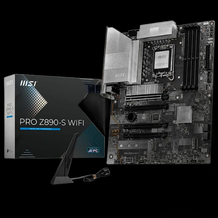 MSI PRO Z890-S - DDR5, WIFI , черный цвет