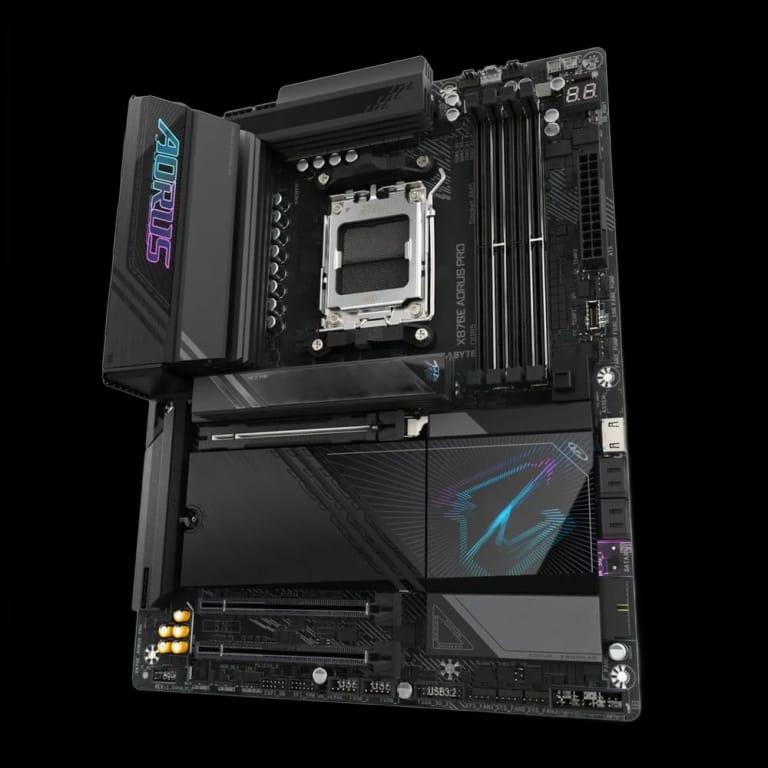 Gigabyte OEM X870E AORUS PRO - DDR5, WIFI, черный цвет