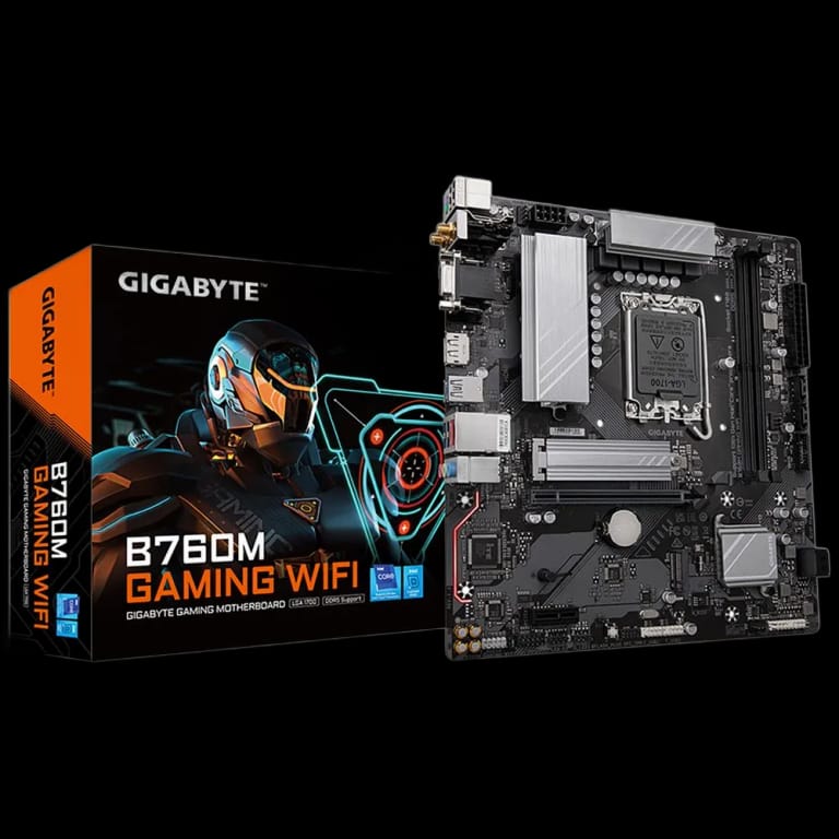 Gigabyte B760M GAMING - DDR5, WIFI, черный цвет